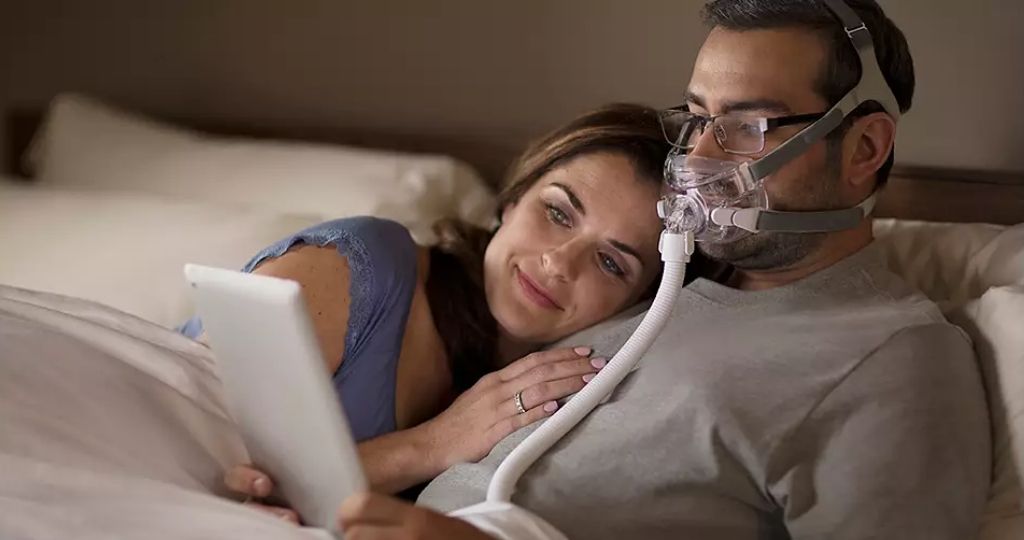 Používanie masky Philips Amara View pred spaním